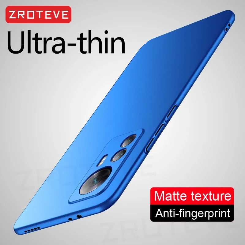 Case For Xiaomi 12T ZROTEVE Slim Hard PC Frosted Cases On Xiaomi Mi 12 T 12X 12T Pro 12S Ultra Xiomi Mi12X Mi12T Mi12 Lite Cover