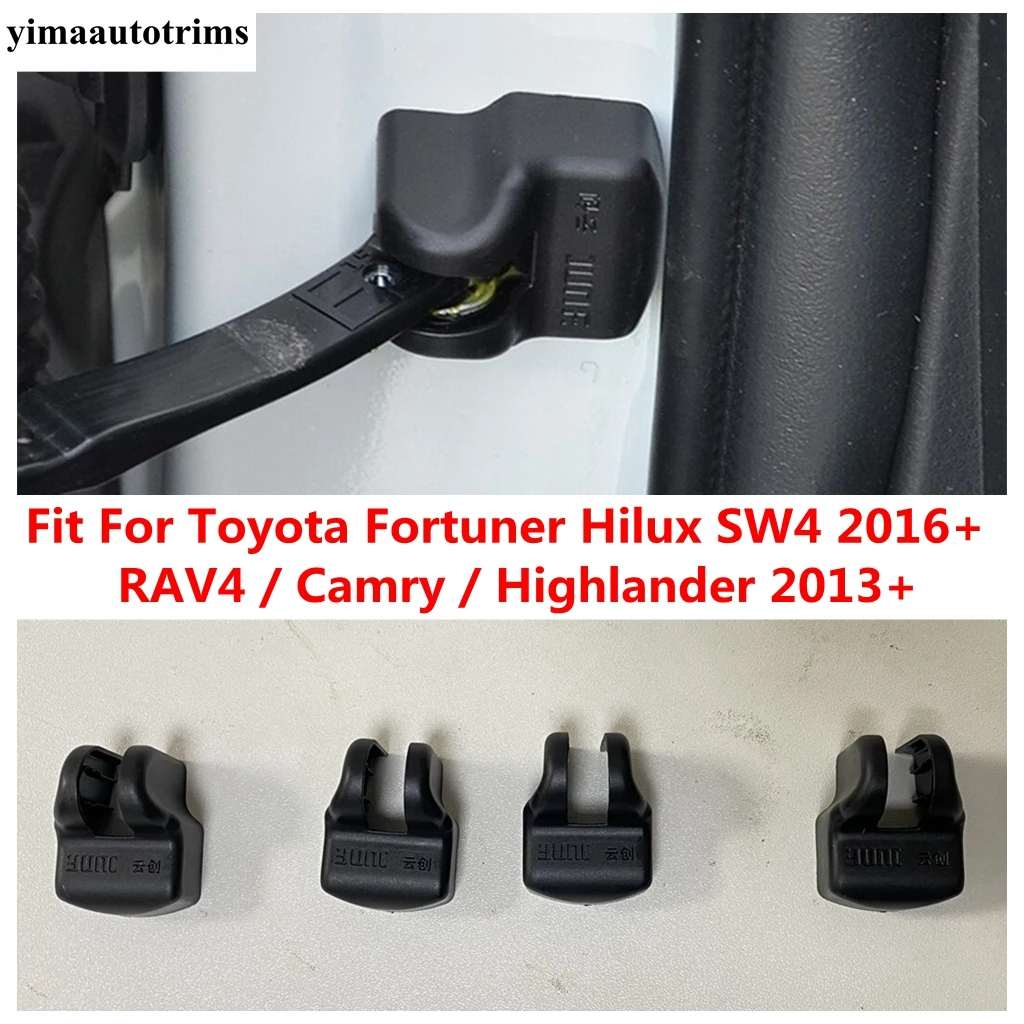 Door Arm Stop Rust Protection Cover Accessories For Toyota RAV4 / Camry / Highlander 2013 - 2024 / Fortuner Hilux SW4 2016 -2024