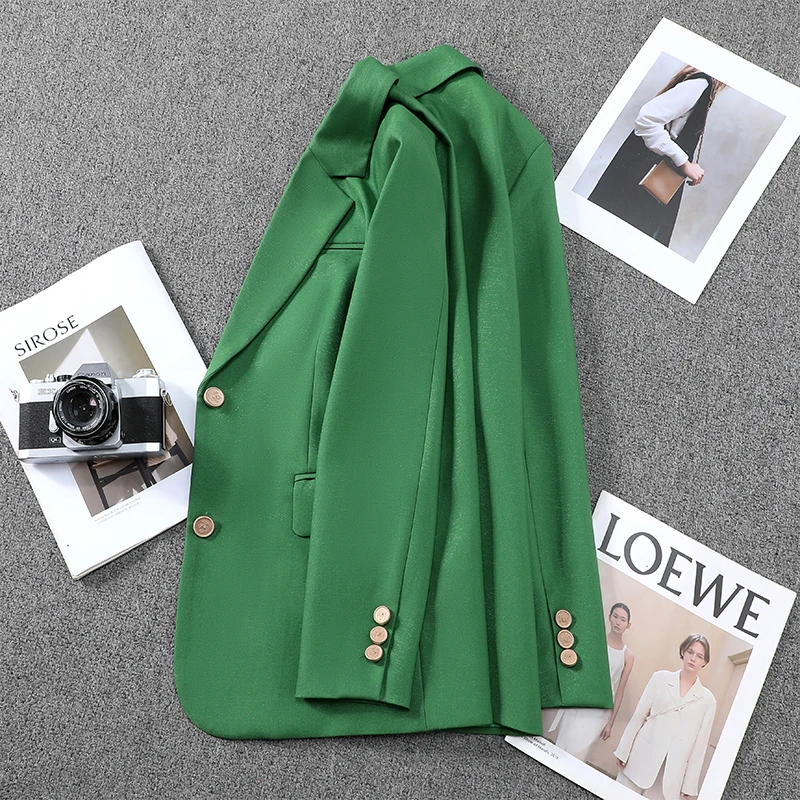 Formal Women Business Blazers Coat Career Interview Professional Jackets Female Outwear Tops Clothes Long Sleeve