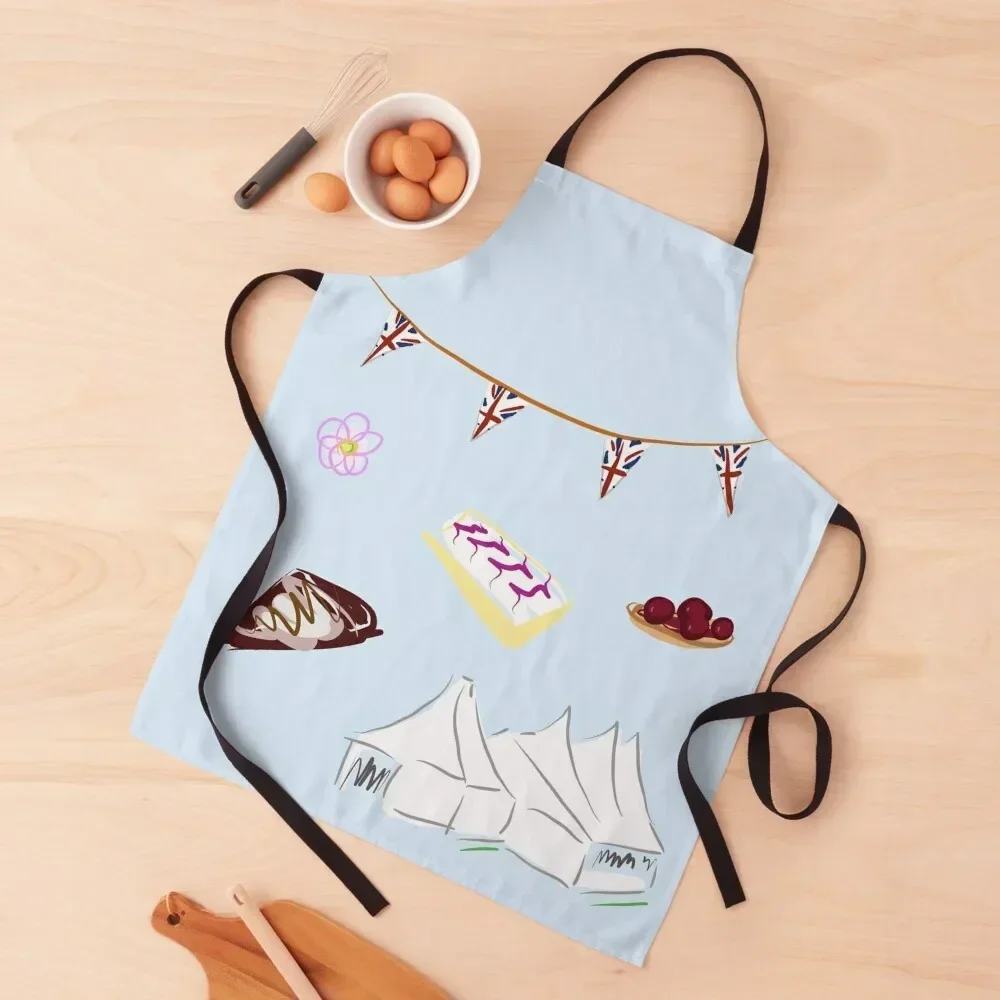 Bake off Apron Kitchen Things barber men esthetician Apron