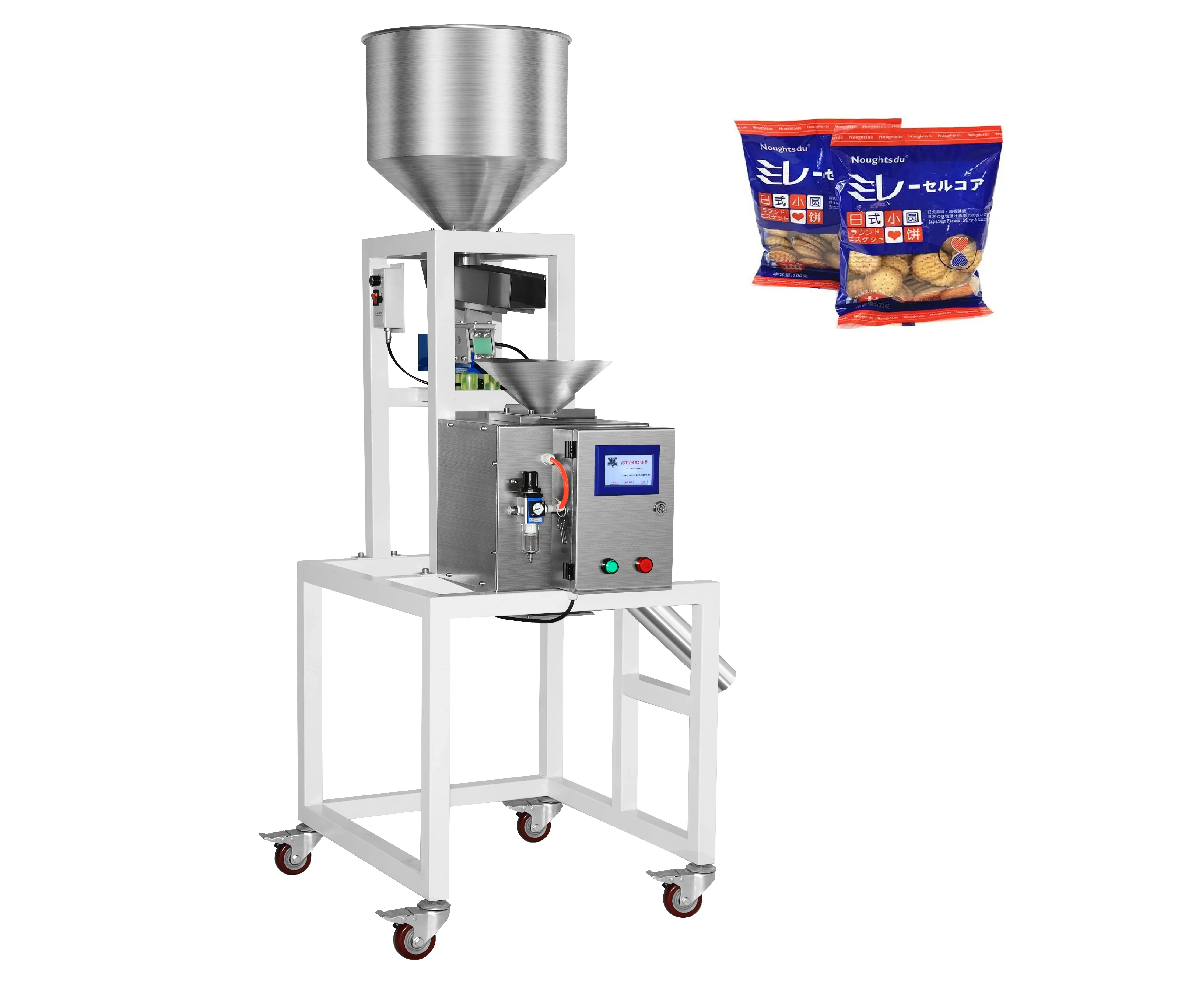High Precision Vertical Gravity Free Fall Metal Detector Separator for Plastic Food Industries Pipeline Metal Separator Machine