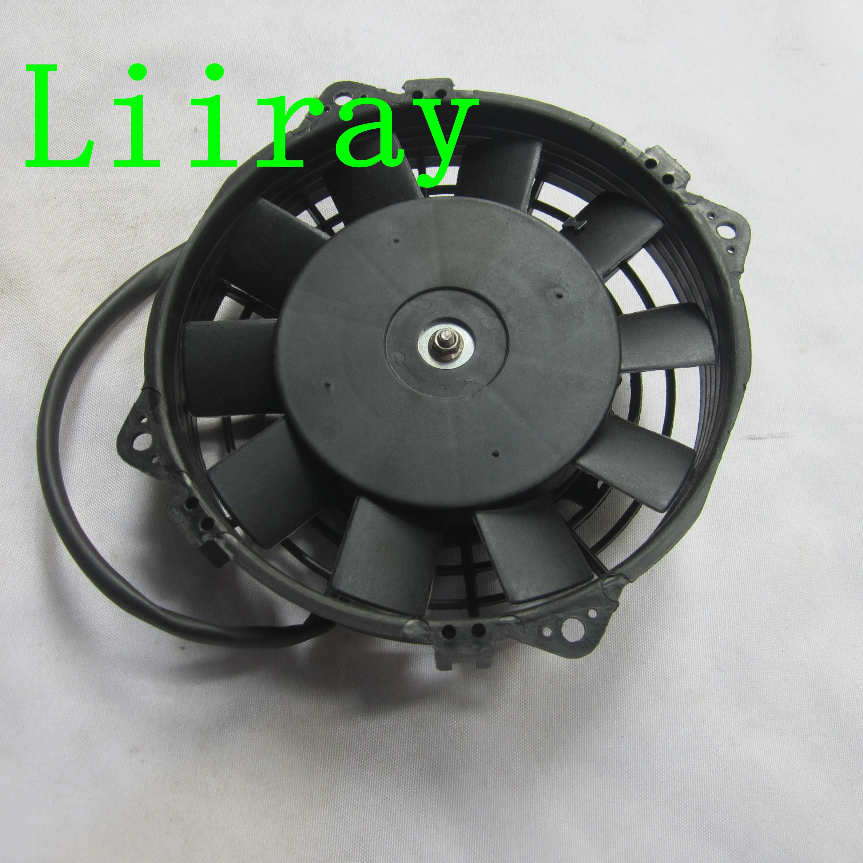 Universal 6 inch 12V 80W SUCTION Car Air Conditioning Electronic Radiator Cooling Fan Blade Electric Cool  fan