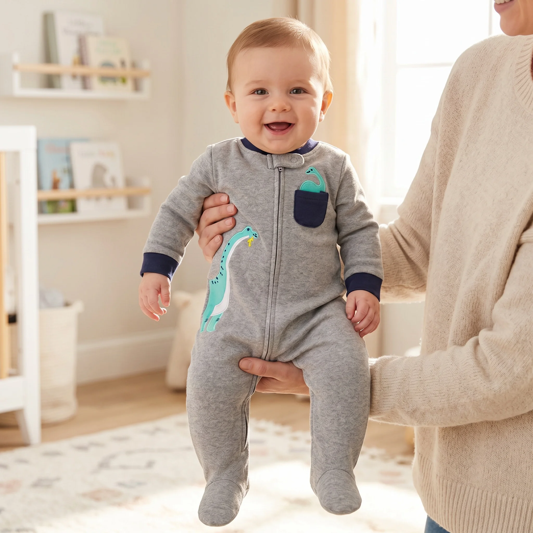 ชุดรอมเปอร์เด็กผู้ชายผ้าฝ้ายสอ - Romper Onesie Baby บทวิจารณ์และราคา