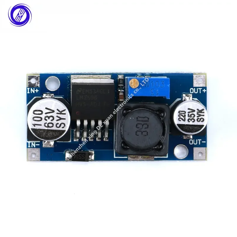 DC-DC LM2596HVS LM2596HV 48V Adjustable Step Down Buck Converter Power Supply Module 4.5-50V to 3-35V