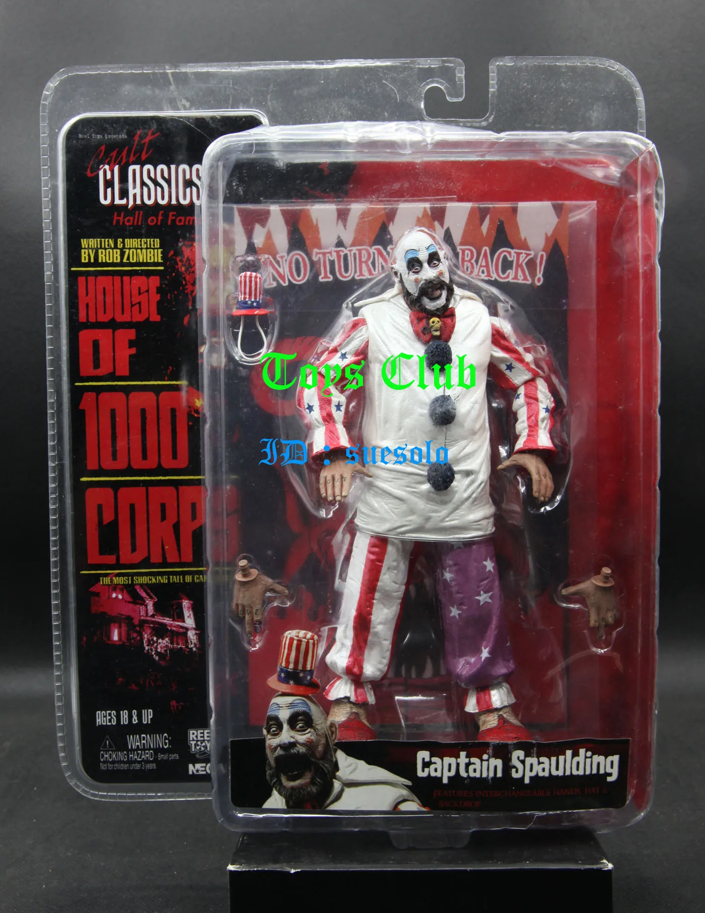 

NECA Culture Classics Horror Hall of Fame House of 1000 Corpses Joker Dad Gift Items for Friend Party Anime Toys Surprise Figure