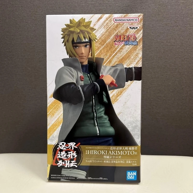 

Special OfferBandai In Stock Genuine BANPRESTO Naruto Shippun Ninjakai Zokei Retsun Minato Namikaze Figure Anime Mol Toys Collec