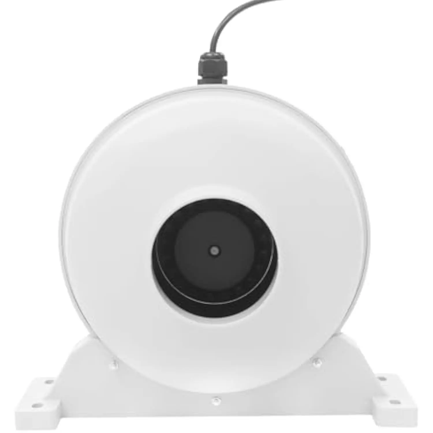 

4-inch 260 CFM Exhaust Fan, IP67 Waterproof Ventilation Blower, Low Noise Duct Fan, White Electric Exhaust Fan (4-inch)