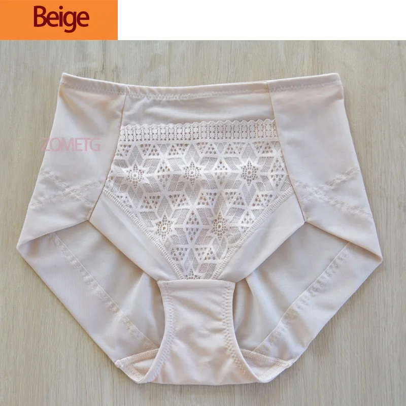 

Zometg Underpanties Lace Briefs Sexy lingeries lady Briefs Plus Size Panties Good Quality lady Underwear 5pcs/Lot