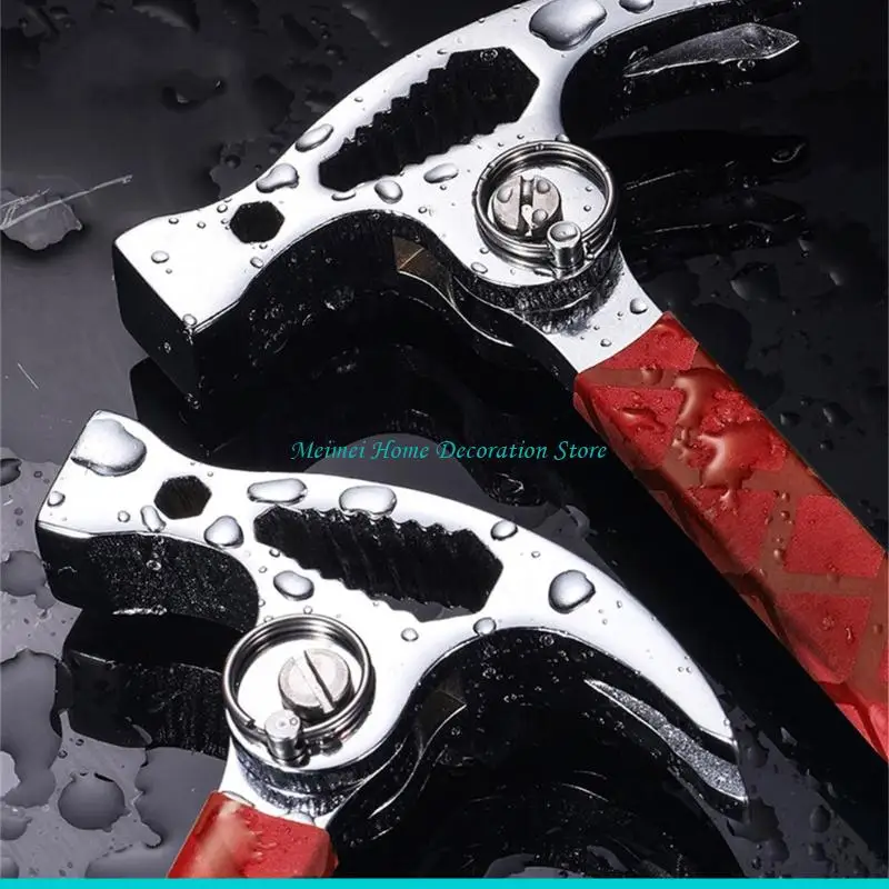 H7BF Ergonomic Auto Locking Manganese Steel Hammer Tool Combining Claw Design And Bolt Tightening Capability For Carpentry