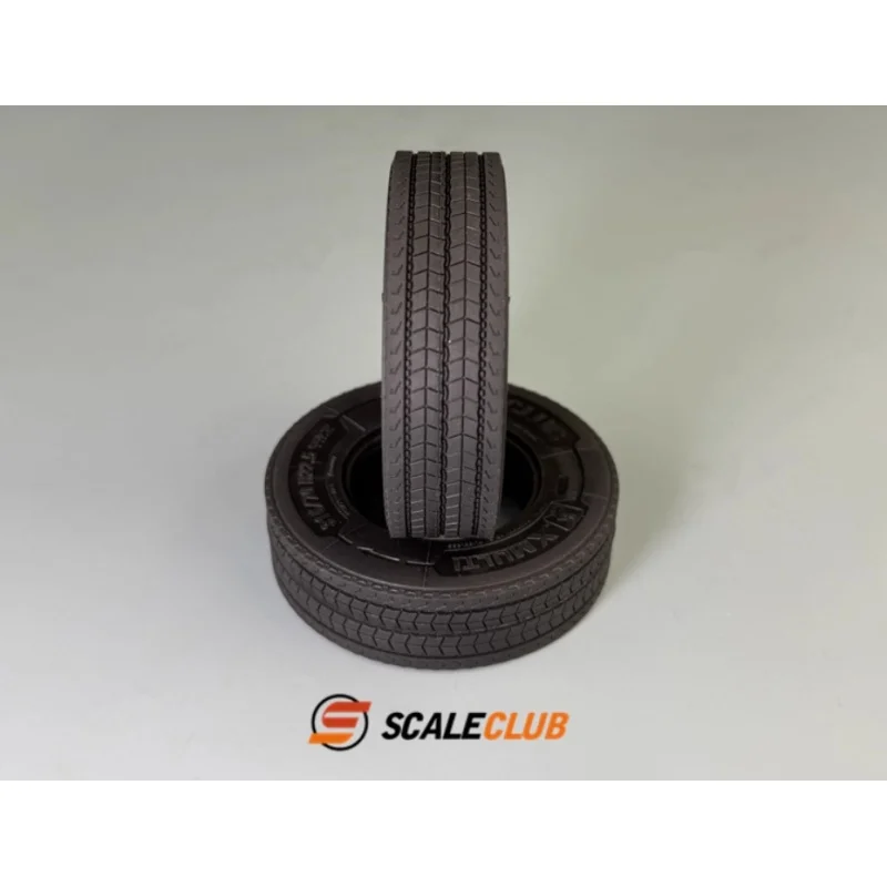 Scaleclub Modell für 1:14 Tamiya Traktor-LKW Ouka Wind Belt Mudblock Edge Mi Fat Tire RC-Zubehör – Detail 6