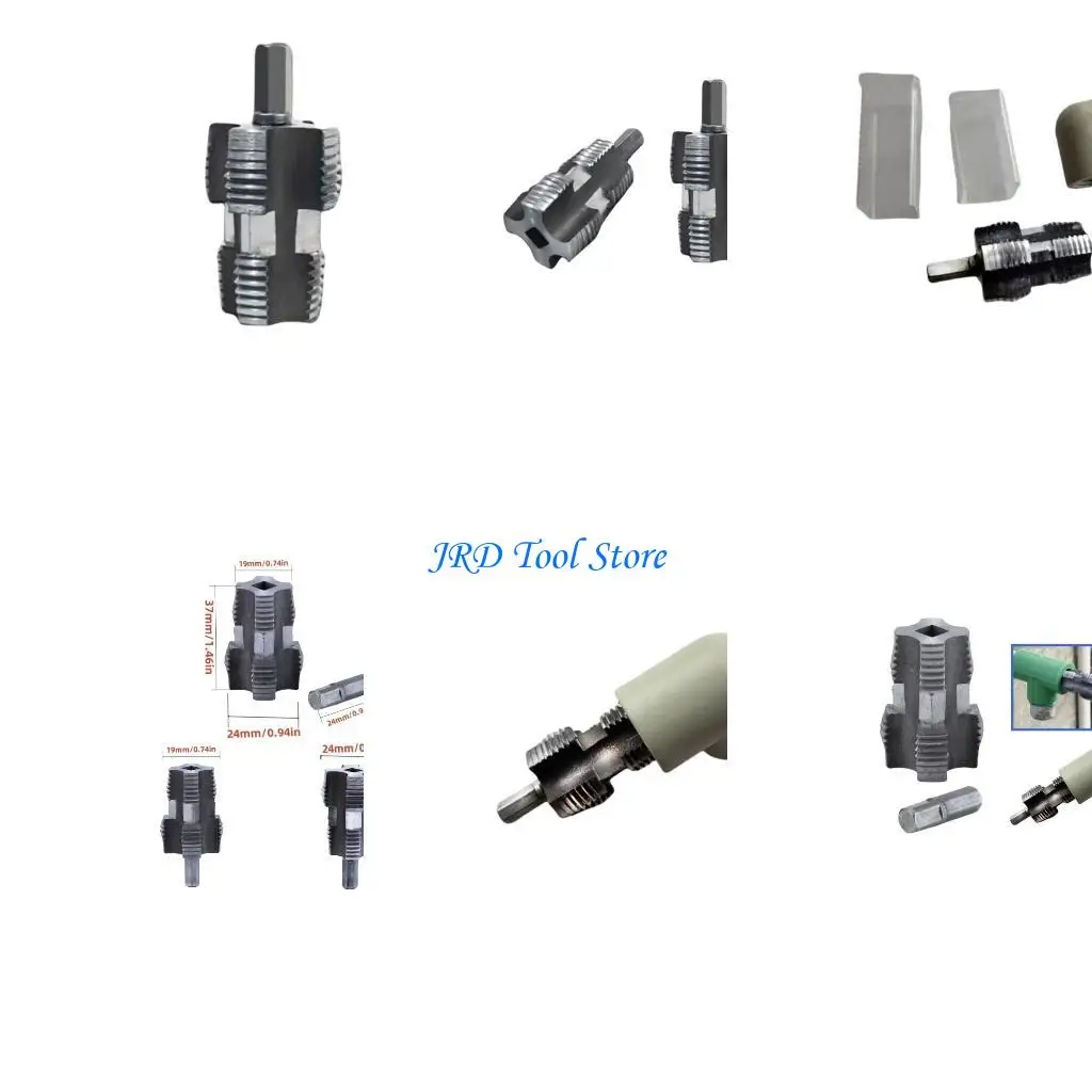 A2UD Professional 3/4 인치 PVC 파이프 내부 스레드 탭 긴 지속적인 성능 테이퍼 파이프 스레드 탭 오프너