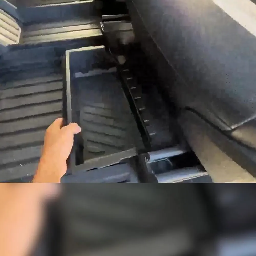 

TPE Front Under-Seat Storage Box For Tesla Cybertruck 2024 2025 Under Seat Organizer Boxes Interior Accessories