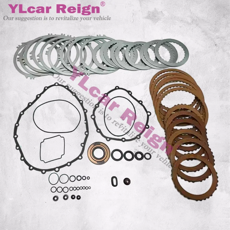 0AW CVT Şanzıman Yeniden Onarım Ana Revizyon Contaları Yağ Keçeleri Kiti Sürtünme Çelik Plakalar AUDI A4 A5 A6 Araba Aksesuarı