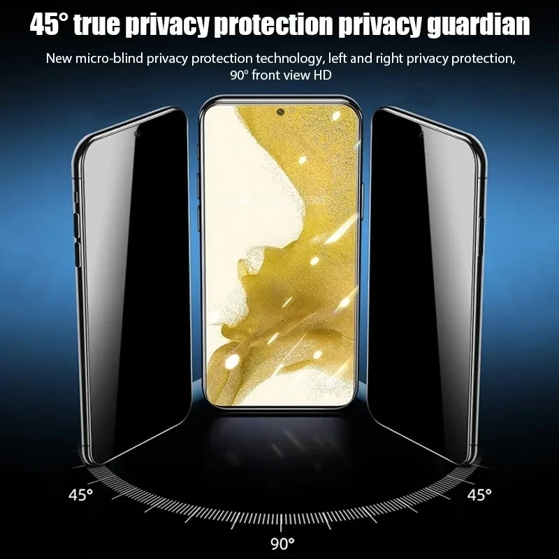 Protector de pantalla de privacidad de cobertura completa para Samsung Galaxy, películas de vidrio templado antiespía, M31S, M40S, M51, M62, M53, M52, 5G