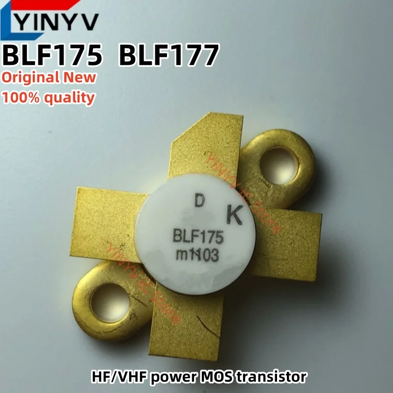 

1Pcs/lot BLF175 BLF177 TO-59 HF/VHF power MOS transistor Original New 100% quality