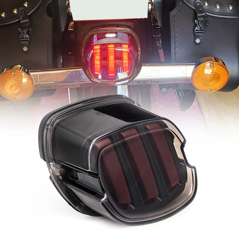 

1 PCS Motorcycle LED Tail Light Red Light Signal Light Eagle Claw Tail Light Parts Accessories For 1999-Later Dyna