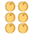 Yellow 6pcs