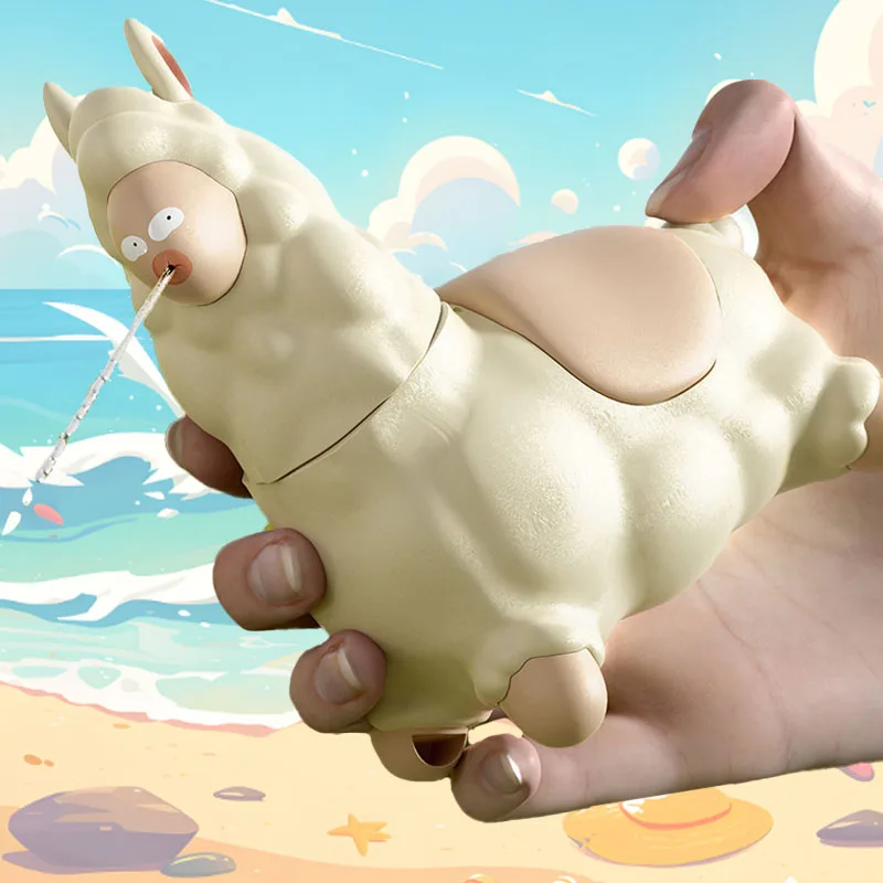Mini Water Gun for Kids Cartoon Cute Outdoor Water Toys Lightweight Watergun Squirt Water Blaster Pool Toy Beach Water Fighting