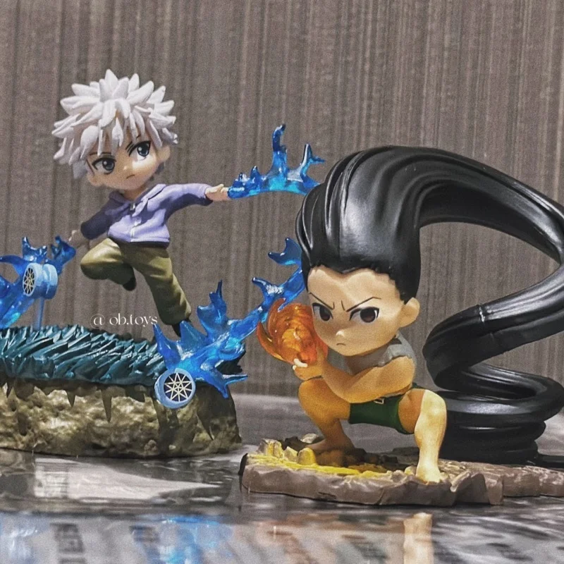 デスクトップハンター×ハンターミニチュアシーン レメントフードプレイ シミュレーションフードトイズ モデルドール デスクトップタイドプレイ ブラインドボックス 6種類