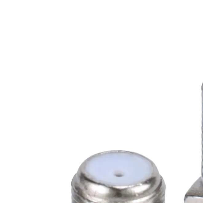2/6pcs Converter 90 ° RF Bent-Type Connection For TV Public System Threaded Zinc Alloy Antenna Cable Connector Adapter