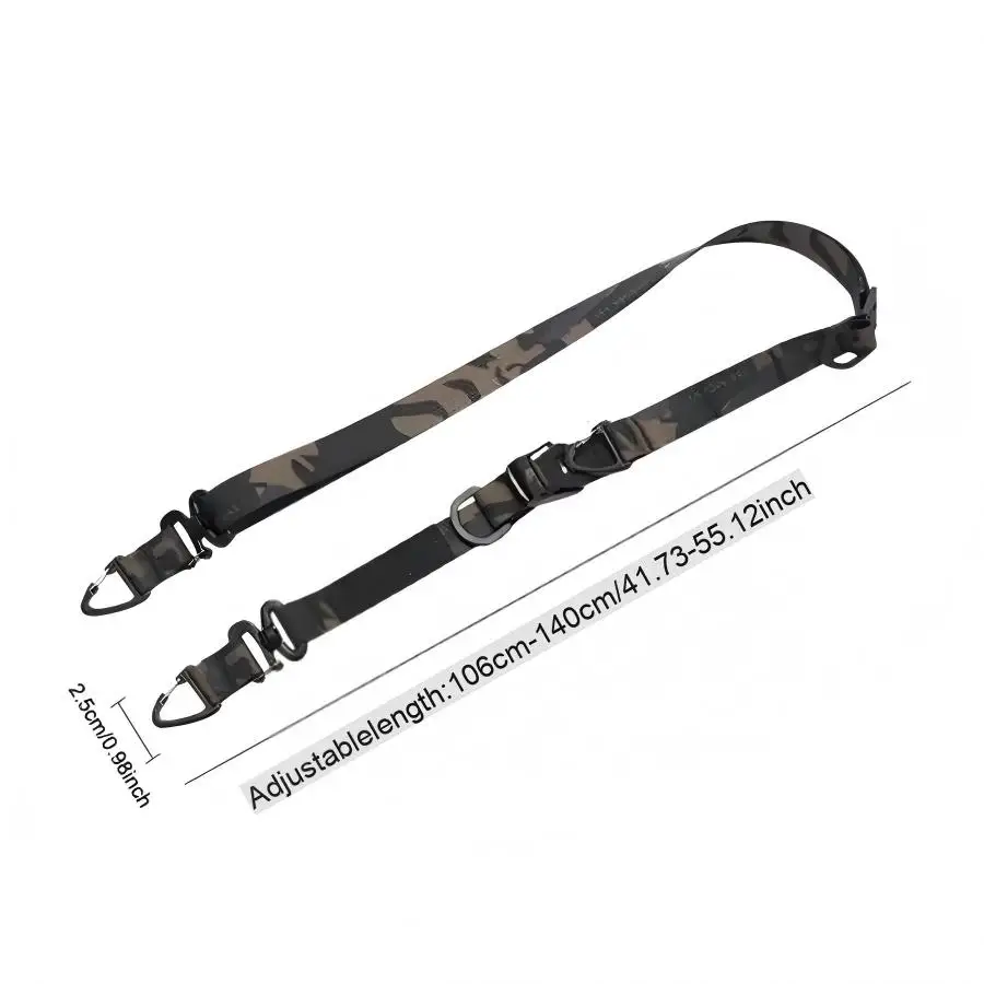 Homefish Schnellverschluss Verstellbarer Umhängetaschengurt Multifunktional mit Aufhängering Outdoor Camping Schulterzubehör – Detail 4