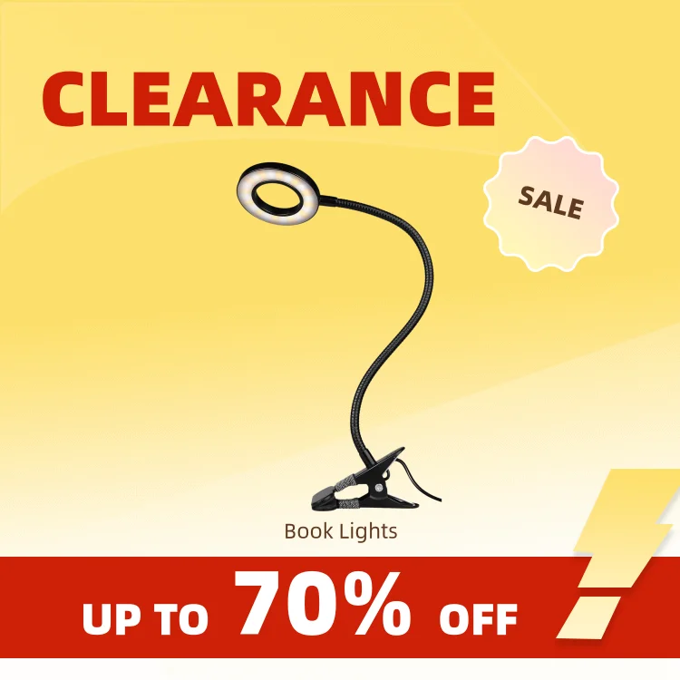 Clearance_Book Lights_Continuous updates