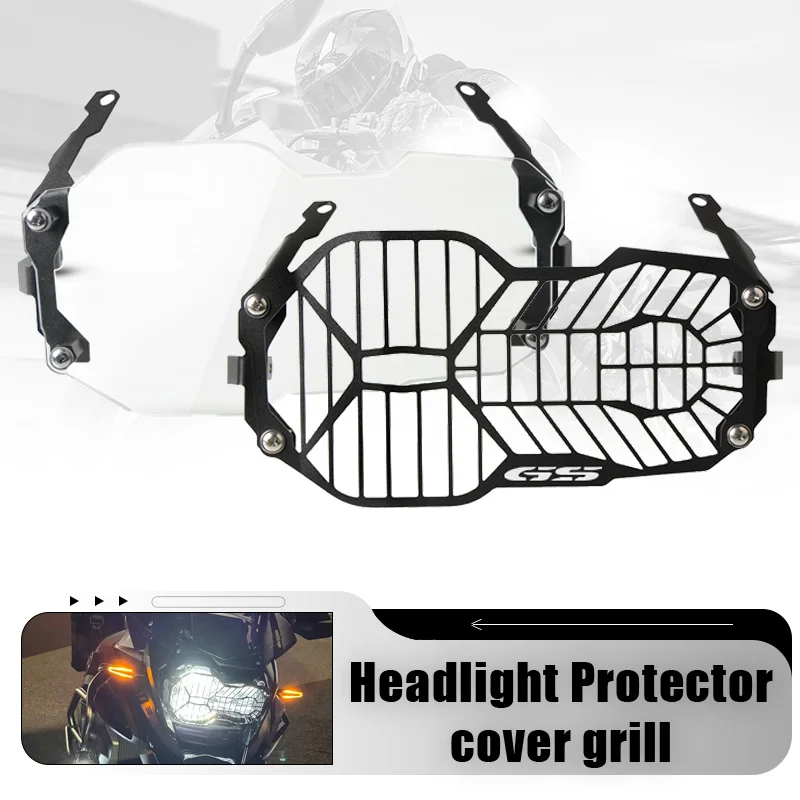 For BMW R1250GS ADV LC R 1250GS R 1250 GS Adventure 2019-2023 Motorcycle Headlight Protector Grille Guard Cover Protection Grill