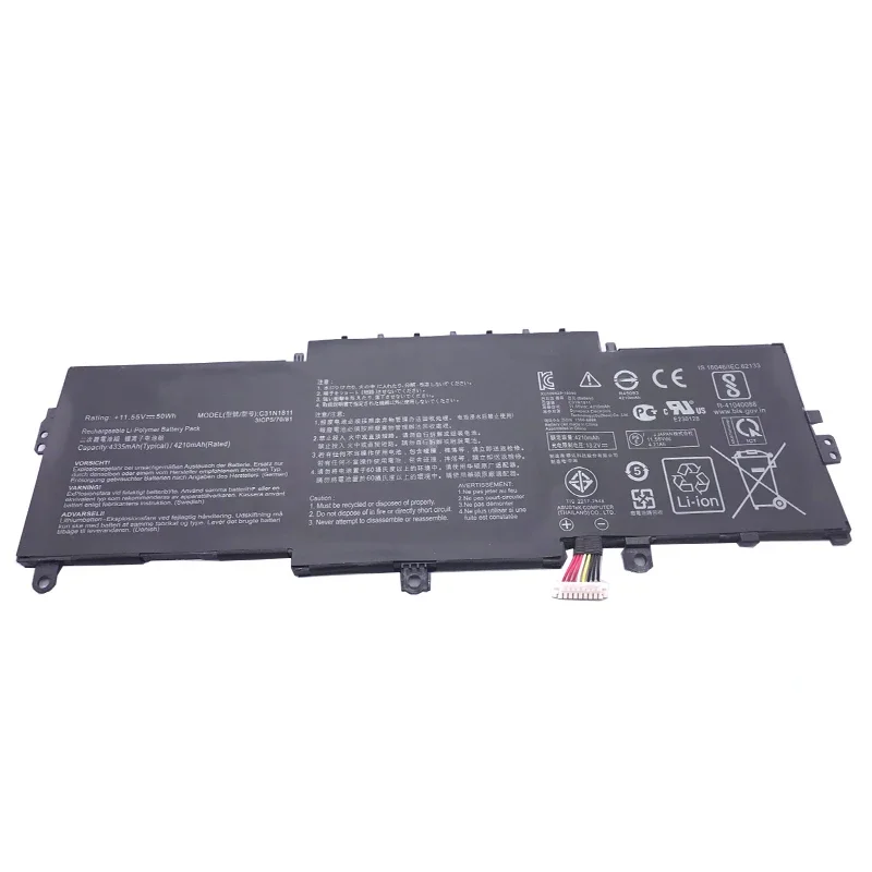 LMDTK New C31N1811 Laptop Battery For ASUS 0B200-03080000 BX433FN UX433FN-2S For ZenBook 14 UX433F UX433FA-A5046R