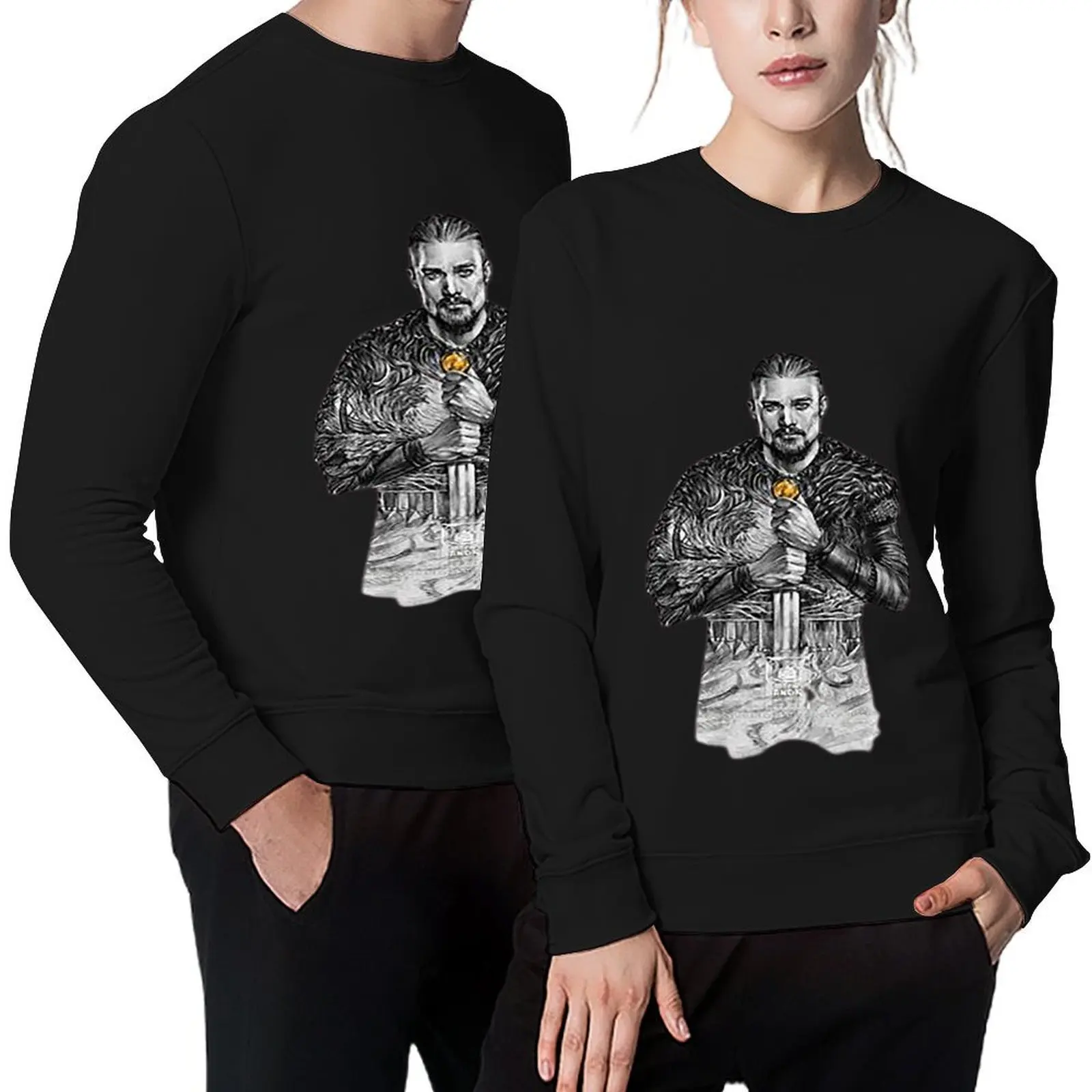 

the last kingdom uhtred Pullover autumn jacket men men's sweat-shirt set men's clothes korean autumn clothes new sweatshirt