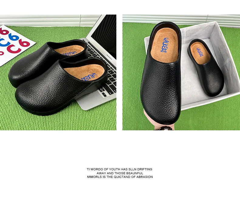 Hotel Kitchen Non-slip Oil-resistant Chef's Shoes Casual Flat Work Safe Men's Shoes Summer Breathable Comfortable Plus Size 47