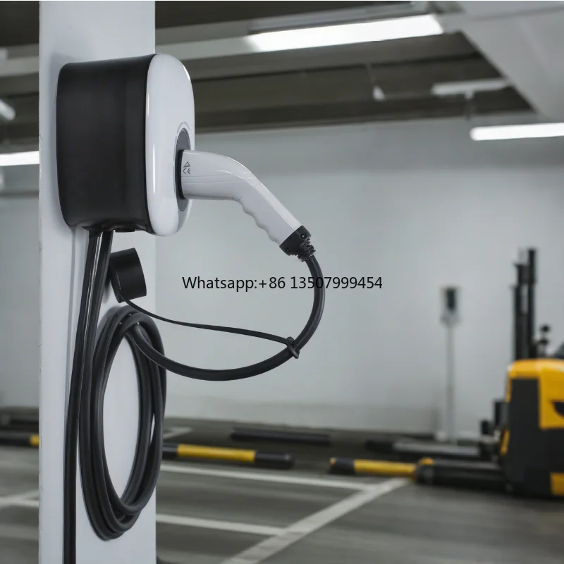 

New Condition EV Charging Station Vehicle Energy Pile Shell Supports Wallbox for Convenient Home Charging 200-220V 7-22kW 32A