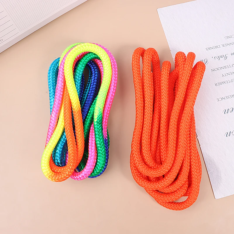 Gymnastics Arts Rope Jumping Rope Exercise Fitness Rainbow Color Sports Training Rope Rhythmic Gymnastics Rope Sport Tool