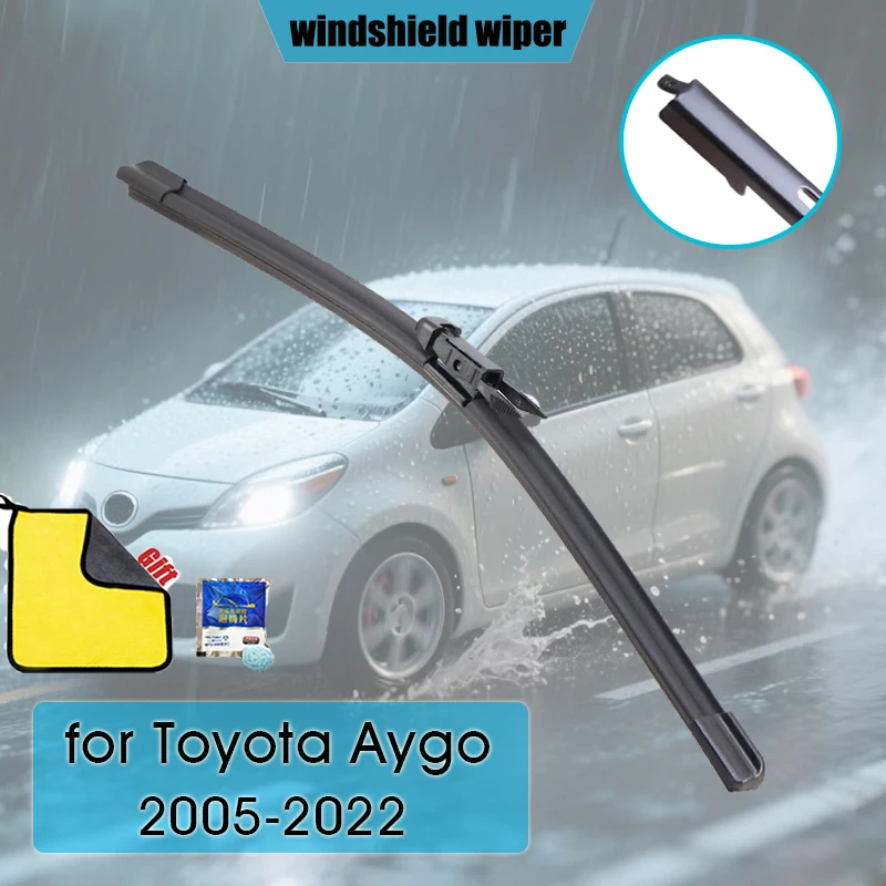 

For Toyota Aygo AB10 AB40 2005-2022 Car Wiper Front Car Wiper Blades Front Windscreen Windshield Wipers Car Accessories