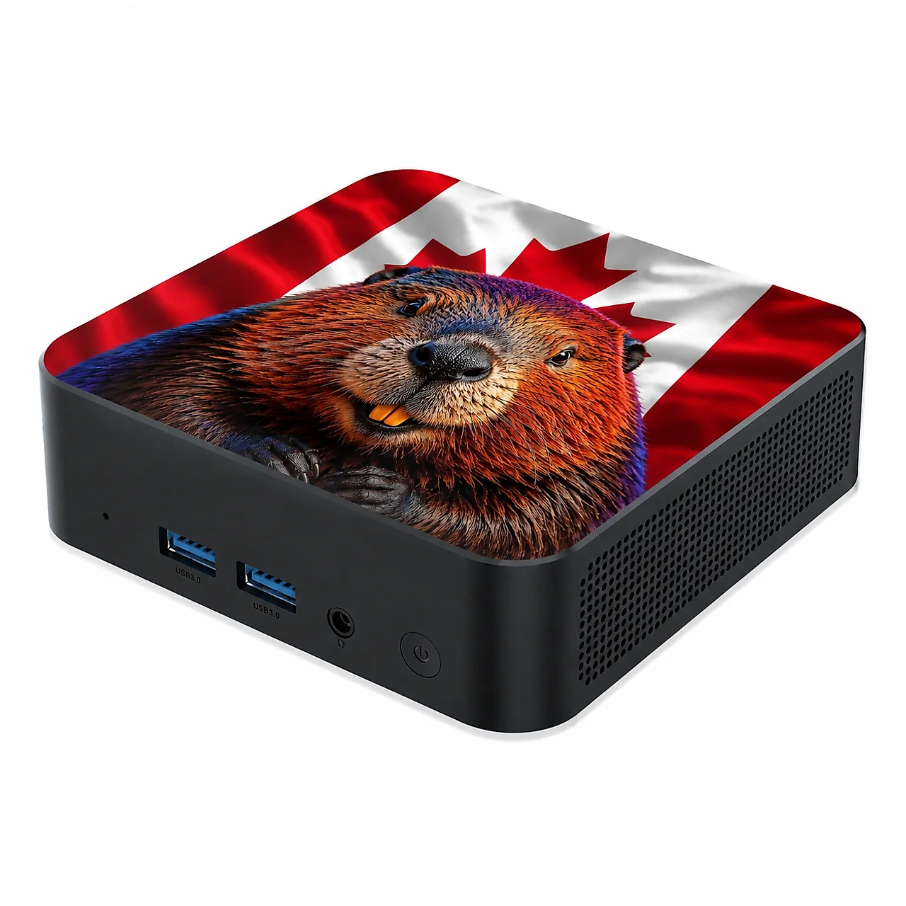Intel Core N150 16GB RAM 2TB SSD WiFi6 BT5.2 4K HD Compact Mini PC Canada Flag 2026 New For Home Office Business view 6