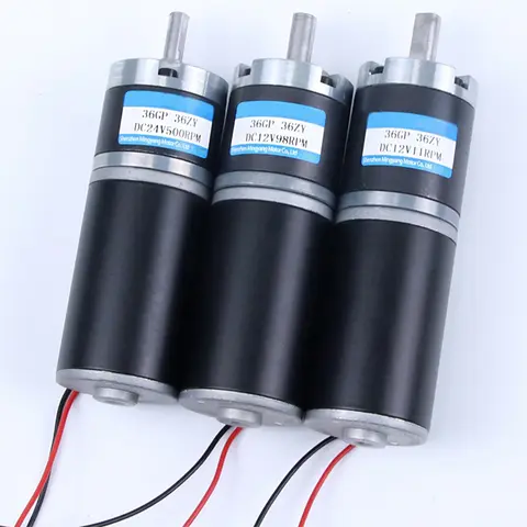36-36ZY Högt vridmoment, lågt brus, lång livslängd, reversibel, justerbar hastighet, växelmotor 100 kg.cm 12V 24V DC planetväxelmotor 10 best sales växelmotor - №4