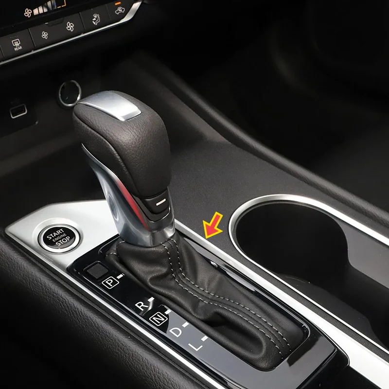 

For Nissan Altima Teana 2019 2020 2021 2022 Car Chrome Center Console Gear Shift Panel Frame Cover Trim