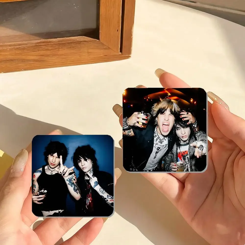 Popular H-Jake Webber Johnnie Guilbert Photo Fridge Magnet Square Stickers Personalize Home Decor Souvenirs Gift