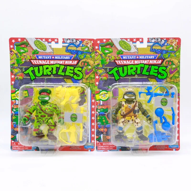 Playmates Mutant ทหารวัยรุ่น Mutants เต่านินจา Leftenant Leo Navy Seal Mike Action Figure ของเล่นเด็กของขวัญ