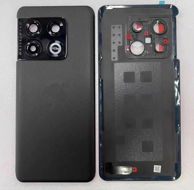 Oneplus10Pro الإسكان ل Oneplus 10 Pro One Plus 6.7 "زجاج البطارية الغطاء الخلفي إصلاح استبدال الباب الهاتف الخلفي + عدسة الكاميرا