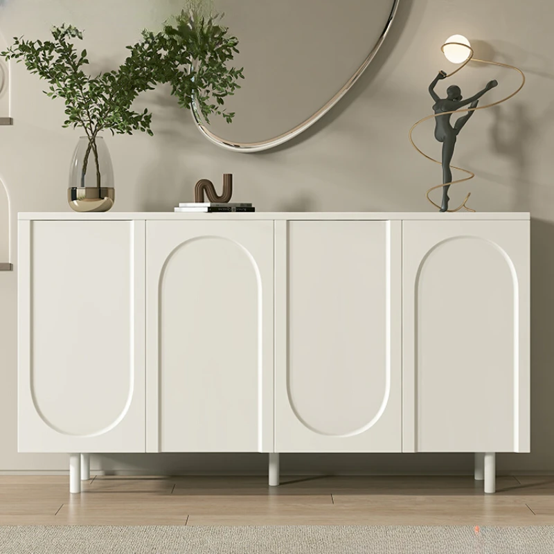 White Entryways Living Room Cabinet Multifunctional Space Saving Nordic Mainstay Tv Cabinet Perfume Side Cajoneras Furniture