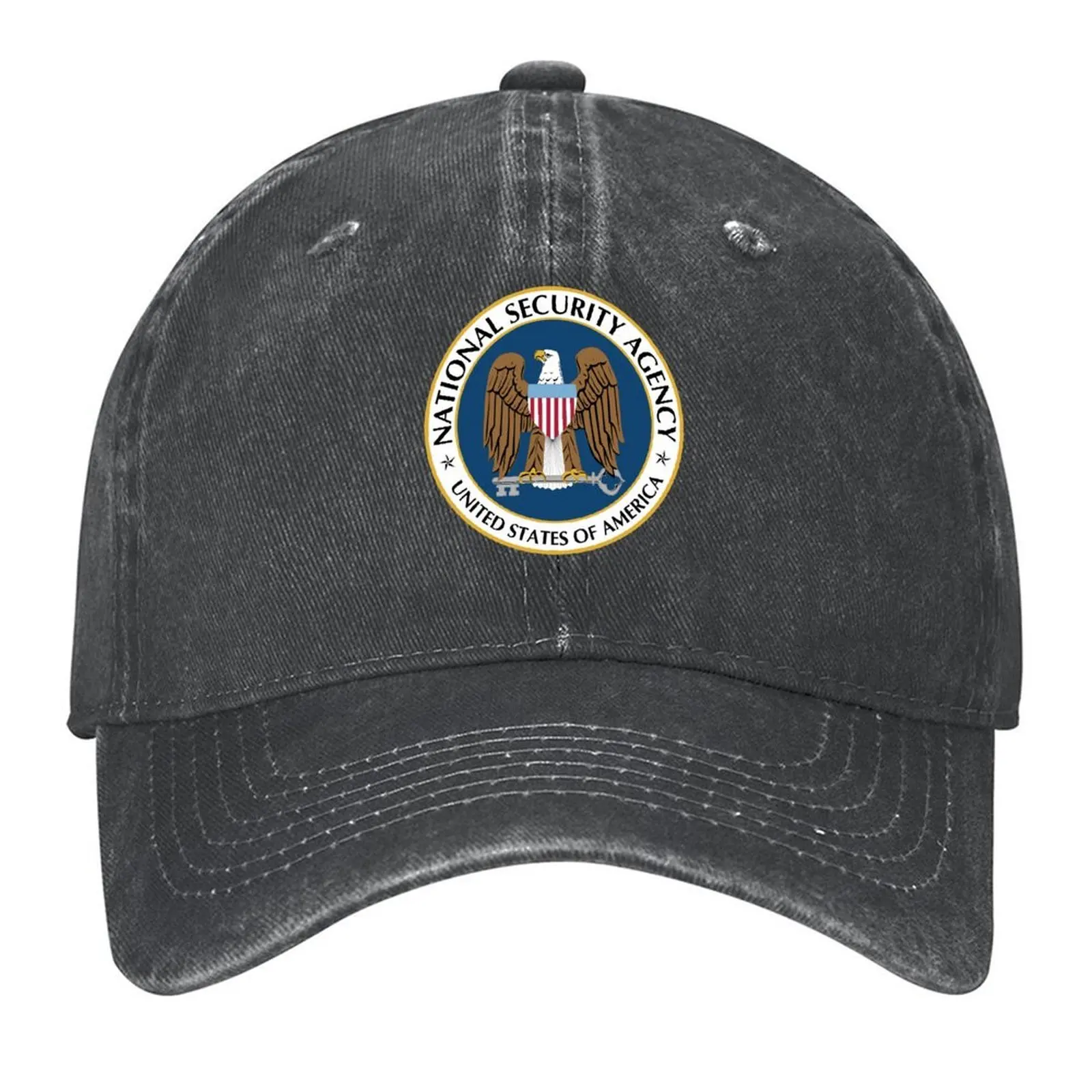 

NSA NATIONAL SECURITY AGENCY OF THE UNITED STATES Baseball Cap Fishing cap Designer Hat Hood Sports Cap Mens Caps Women's