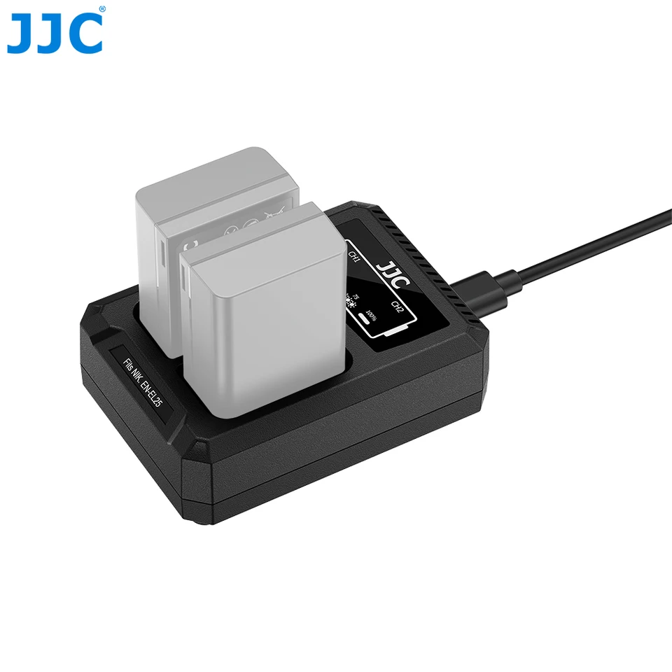 JJC EN-EL25 充電器 Type-C USB Aケーブル付