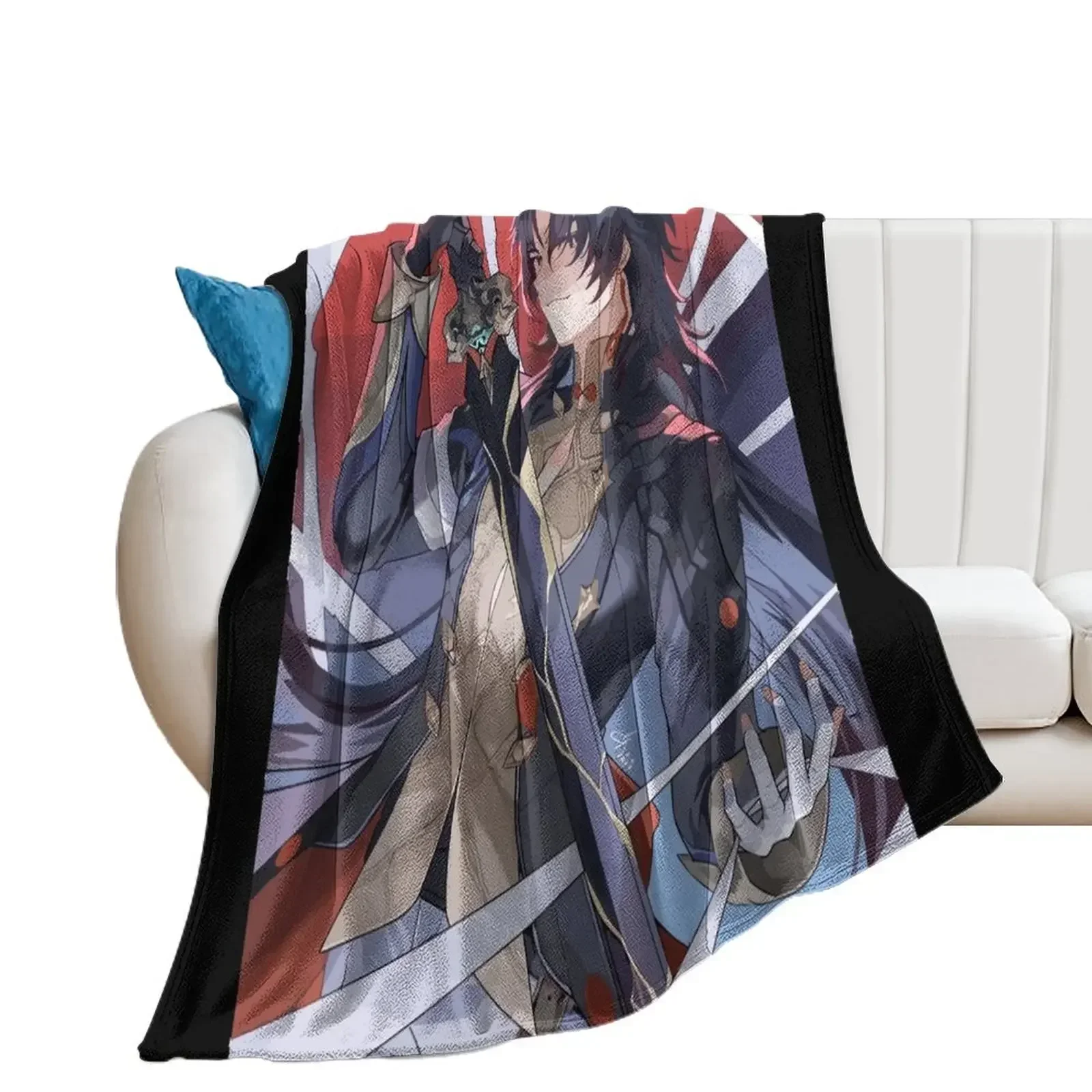Blade Honkai Star Rail Throw Blanket Sofa Throw Soft Soft Plaid Blankets
