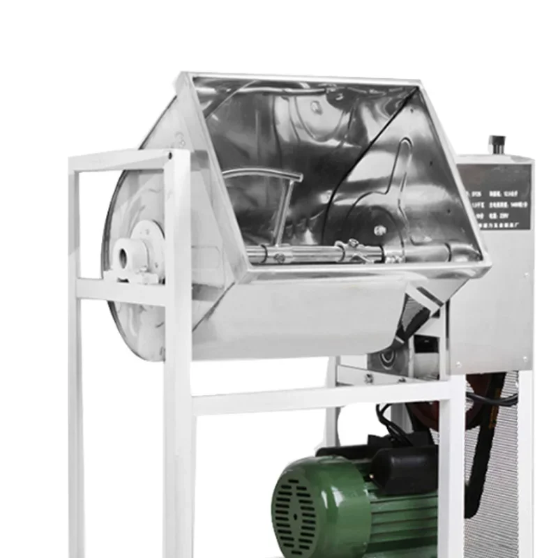 Pengocok tepung listrik Stainless Steel, pengaduk roti adonan otomatis komersial bahan baja tahan karat 220V/1500W/2200W