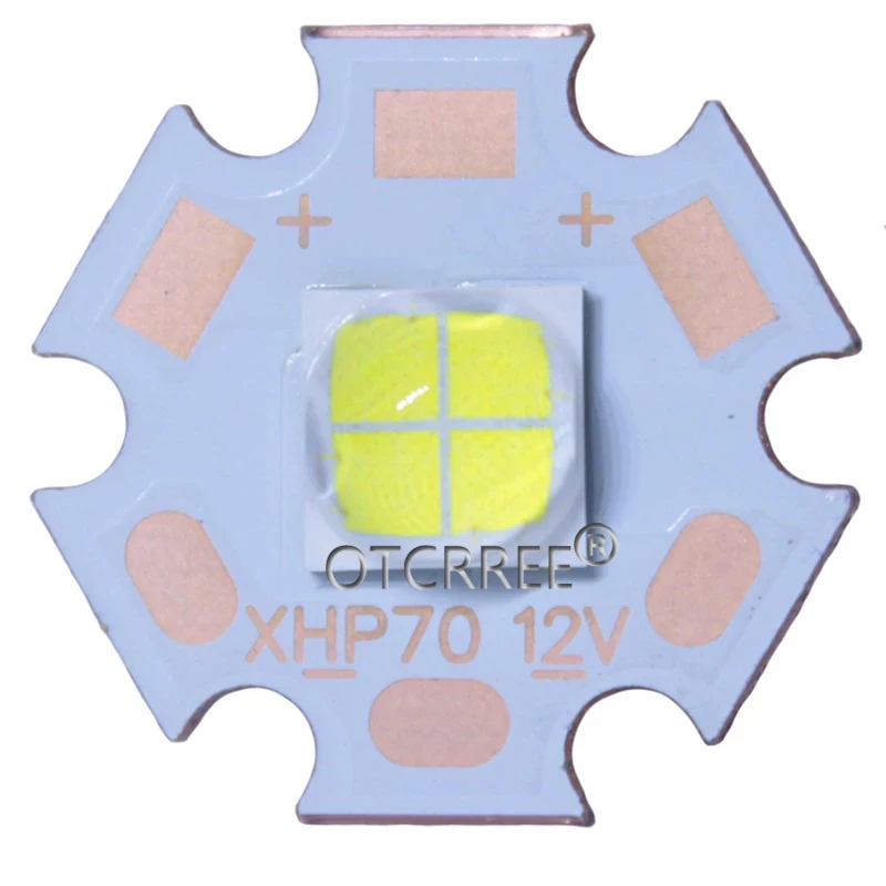 XHP70 XHP70.2 6V 12V Cold Warm White High Power Led 20mm Copper+Output 6V/12V driver for flashlight motorcycle Light