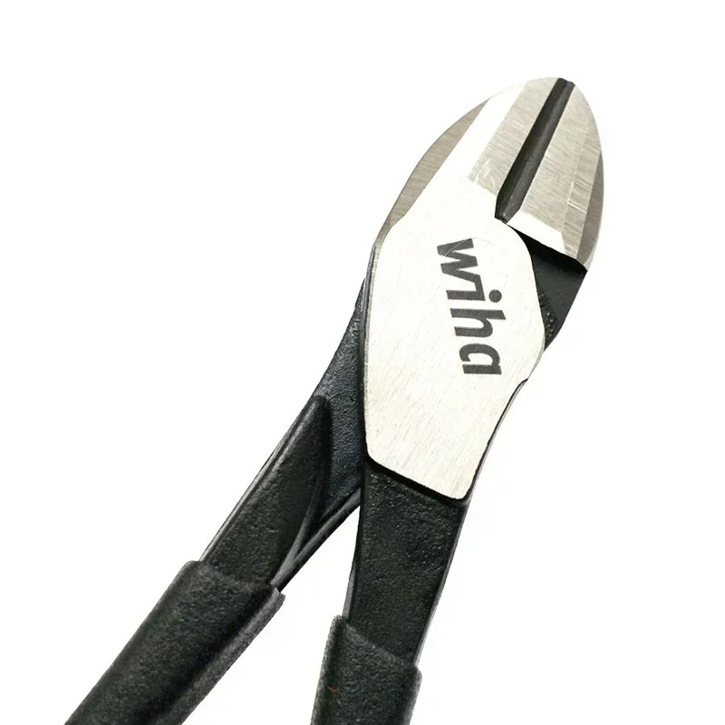 WIHA Black Forest Diagonal Pliers 180mm Long Patented-design Labor-saving Cable Cutter for Harder Steel Wires Iron Wires45843