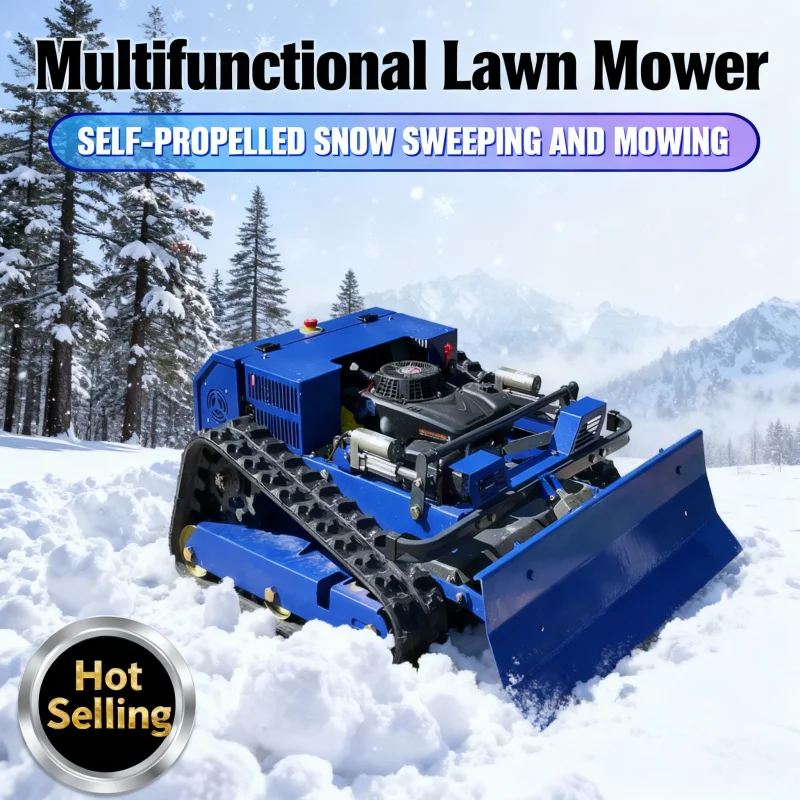 

Customized CE EPA Approved Lawn Mower - Remote-Controlled All Terrain Machine with Professional Snow Removal Function