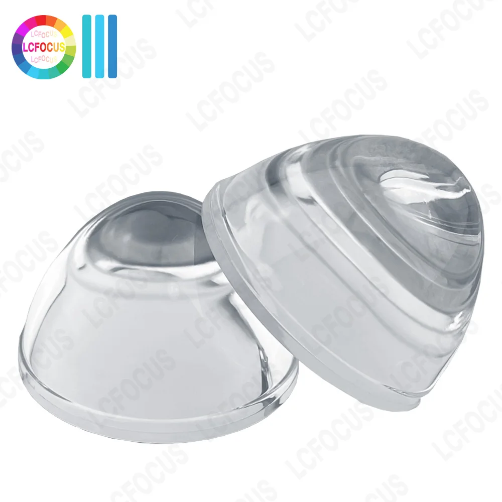 LED Super Concentrating COB LED Lamp Lens Car Lamp Plano-Convex Diameter 35MM Plano Convex Flashlight Lenes Glass