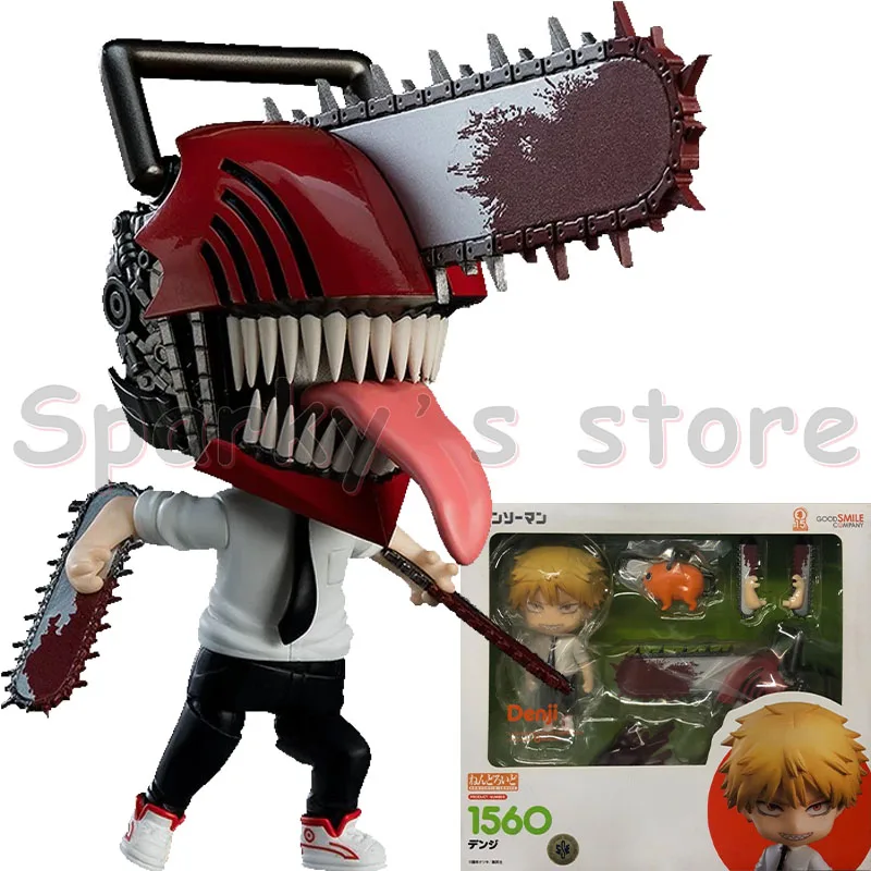 Good smile Original NENDOROID Doll 1560 1580 2003 CHAINSAW MAN Anime Figure Denji Power Action Figure Toys For Kids Gifts Model