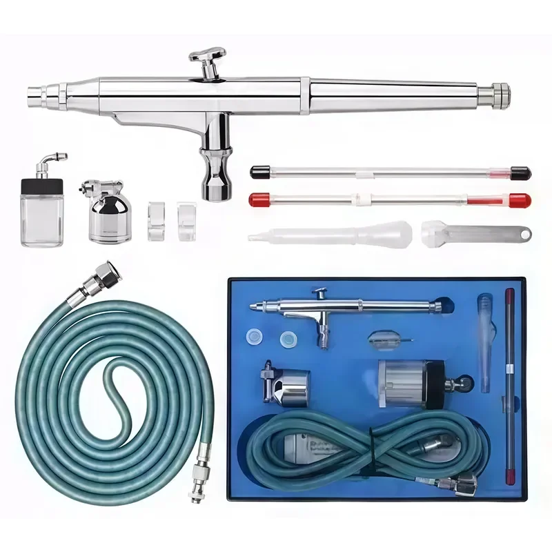 134K Spray Gun Side Pot Under Pot for Art Furniture Repair Model Spray Painting Nail Art Multi Caliber Spray Pen